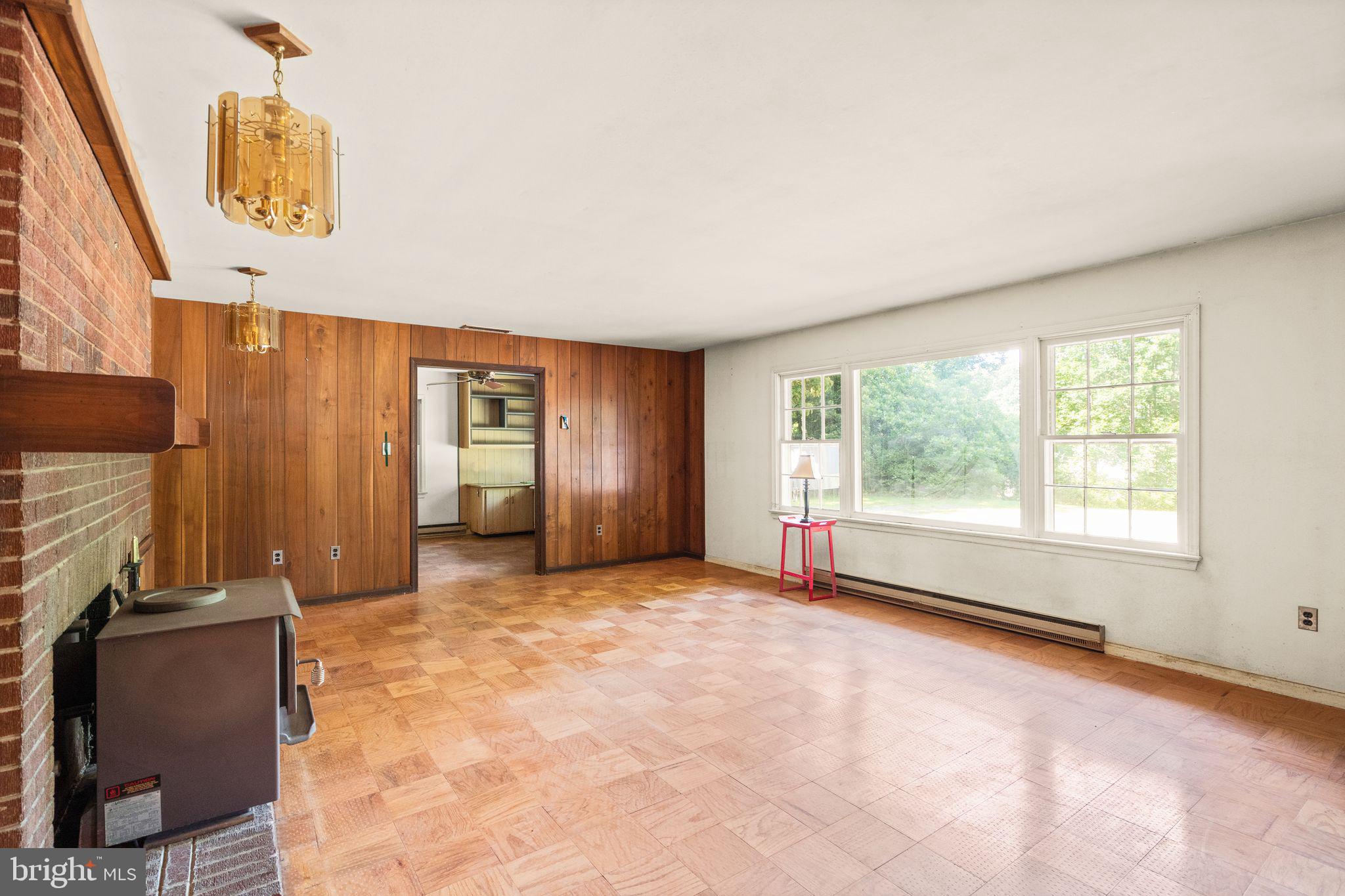 8311 Pohick Road Springfield, VA 22153 - Photo 15 of 92 Family Room with Wood Stove