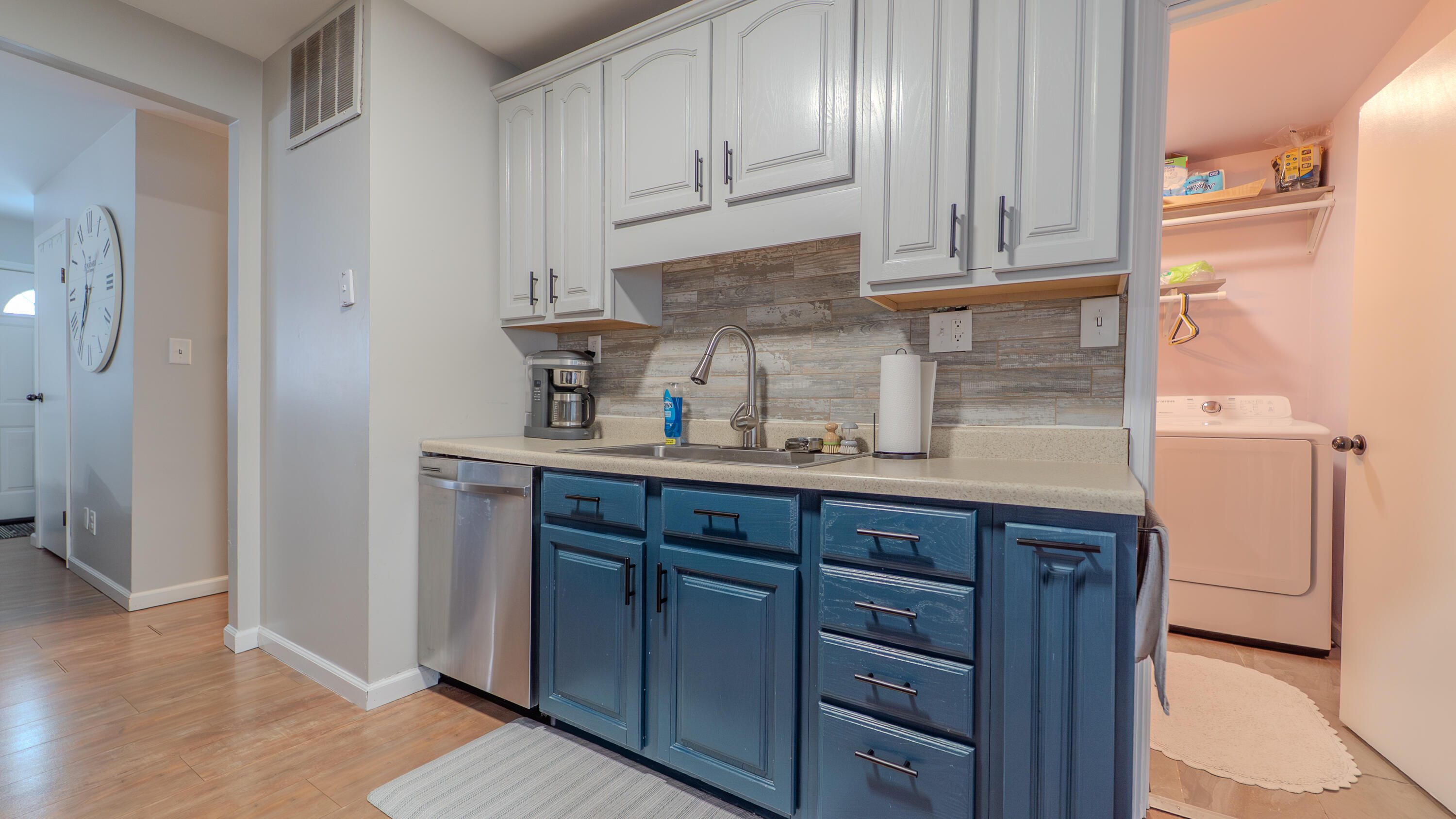 2934 Parker Street Portage, IN 46368 - Photo 10 of 16 a kitchen with stainless steel appliances granite countertop a refrigerator and cabinets