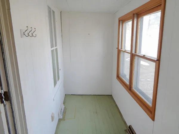 a view of front door