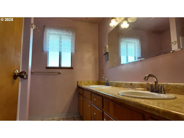 a bathroom with a sink