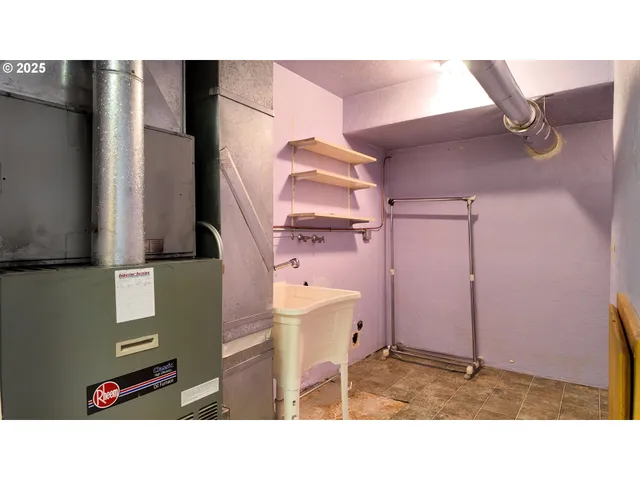 a open kitchen with a sink