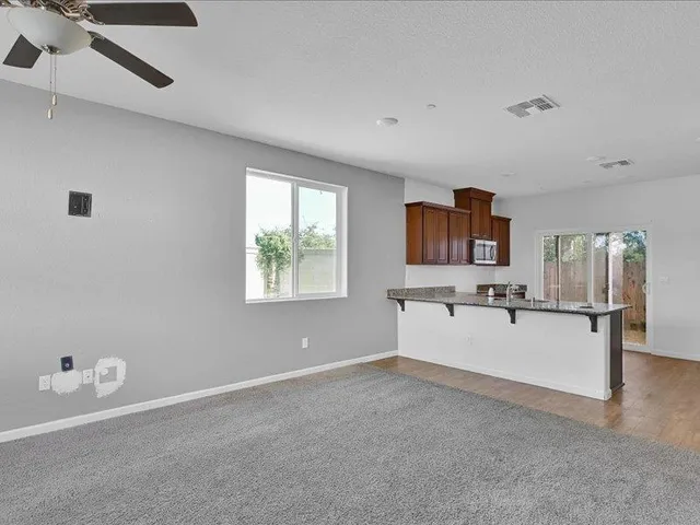 a room with furniture and window