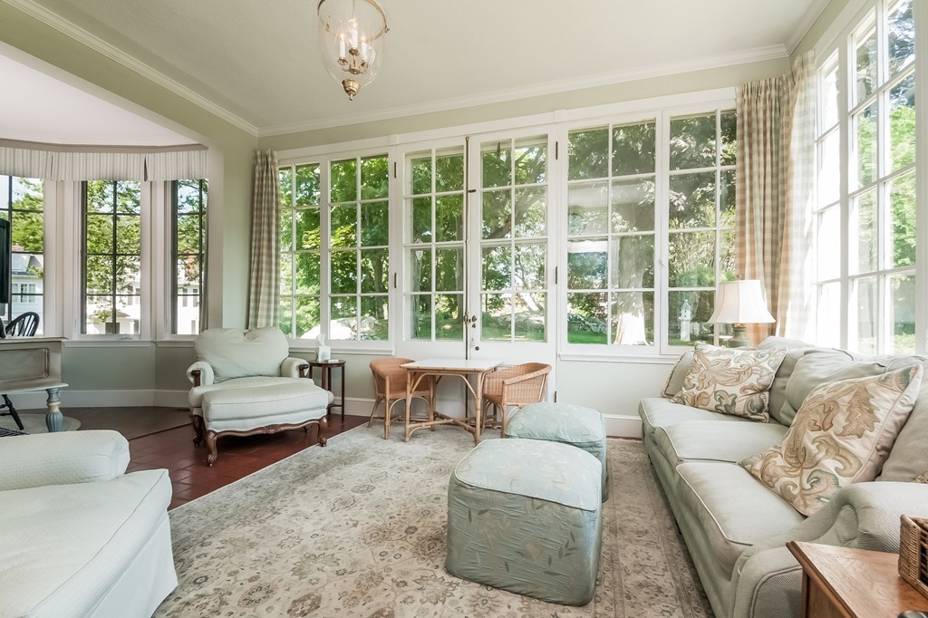 53 Tupelo Road Swampscott, MA 01907 - Photo 13 of 28 a living room with furniture and large windows