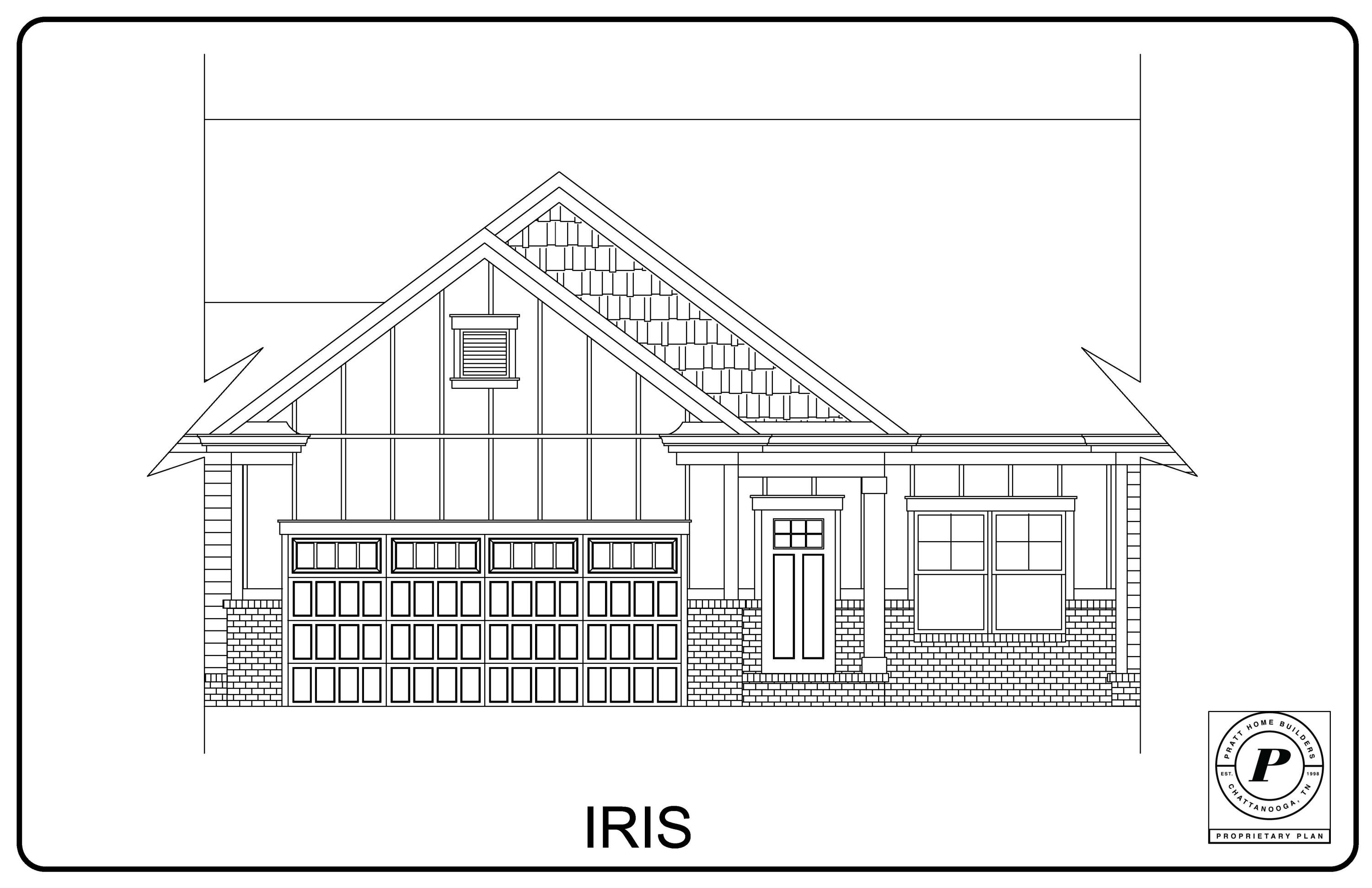 474 Double Play Drive, Unit 108 Chattanooga, TN 37421 - Photo 29 of 33 EP108 SPEC IRIS PRESENTATION ELEVATION