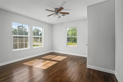 a utility room with a window