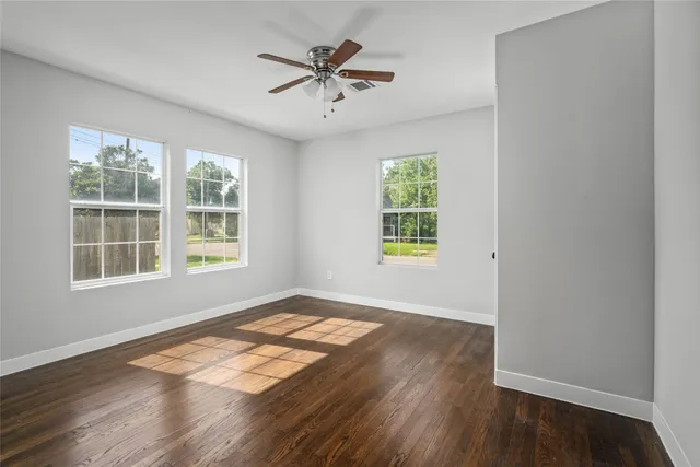 a utility room with a window
