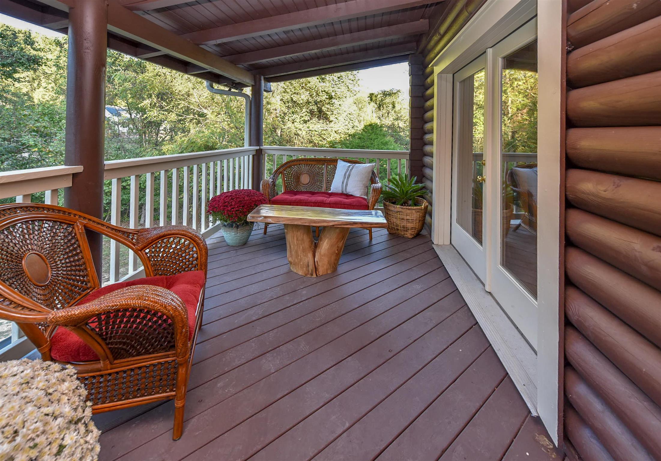 1615 Shell Road Goodlettsville, TN 37072 - Photo 6 of 30 a balcony with furniture and wooden floor