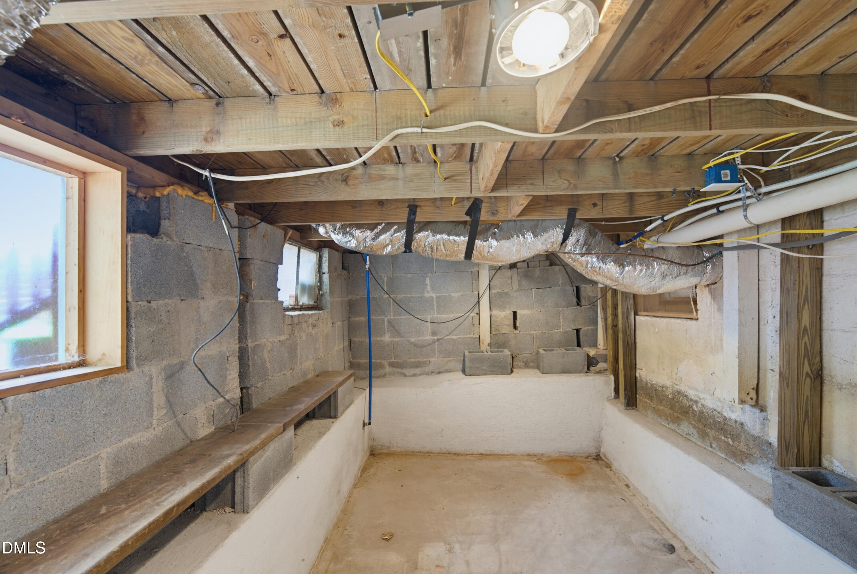 306 Plainview Avenue Raleigh, NC 27604 - Photo 47 of 55 Basement unfinished area