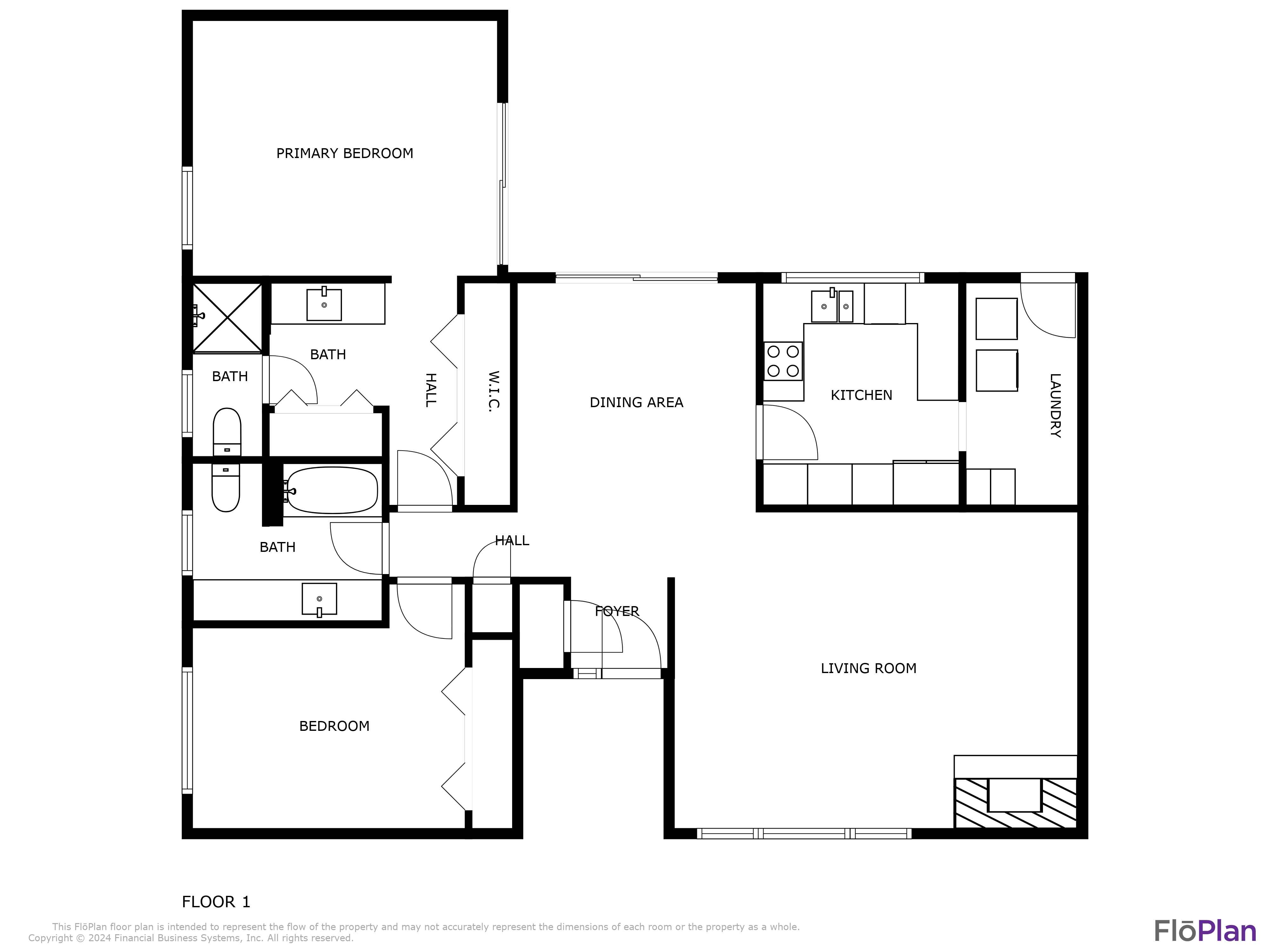 4126 Foothill Road Santa Barbara, CA 93110 - Photo 32 of 32 a picture of a floor plan