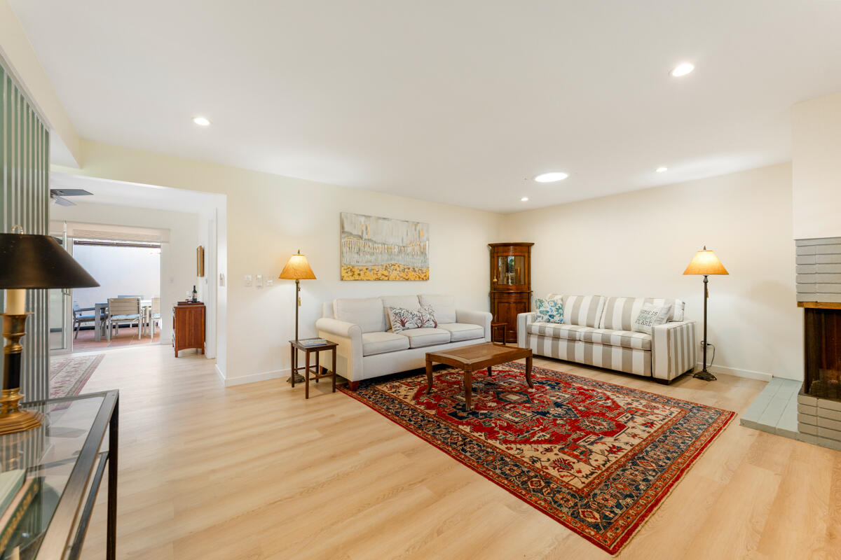 4126 Foothill Road Santa Barbara, CA 93110 - Photo 7 of 32 a living room with furniture and a rug