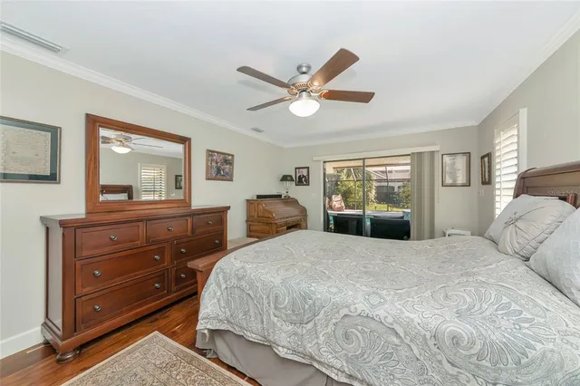 a view of a wooden fence and a bench