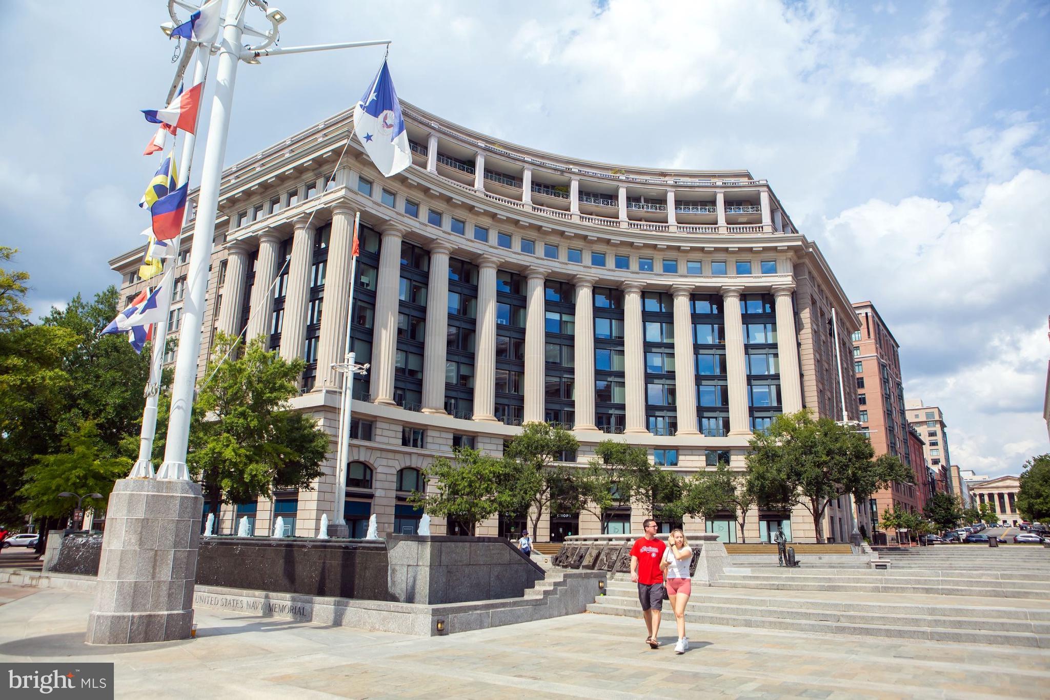 801 Pennsylvania Avenue Northwest, Unit PH13 Washington, DC 20004 - Photo 1 of 51 Market Square West from Navy Memorial