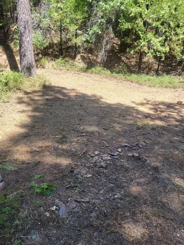 a view of beach and yard