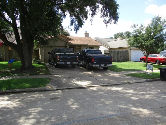 a view of a house with a garden