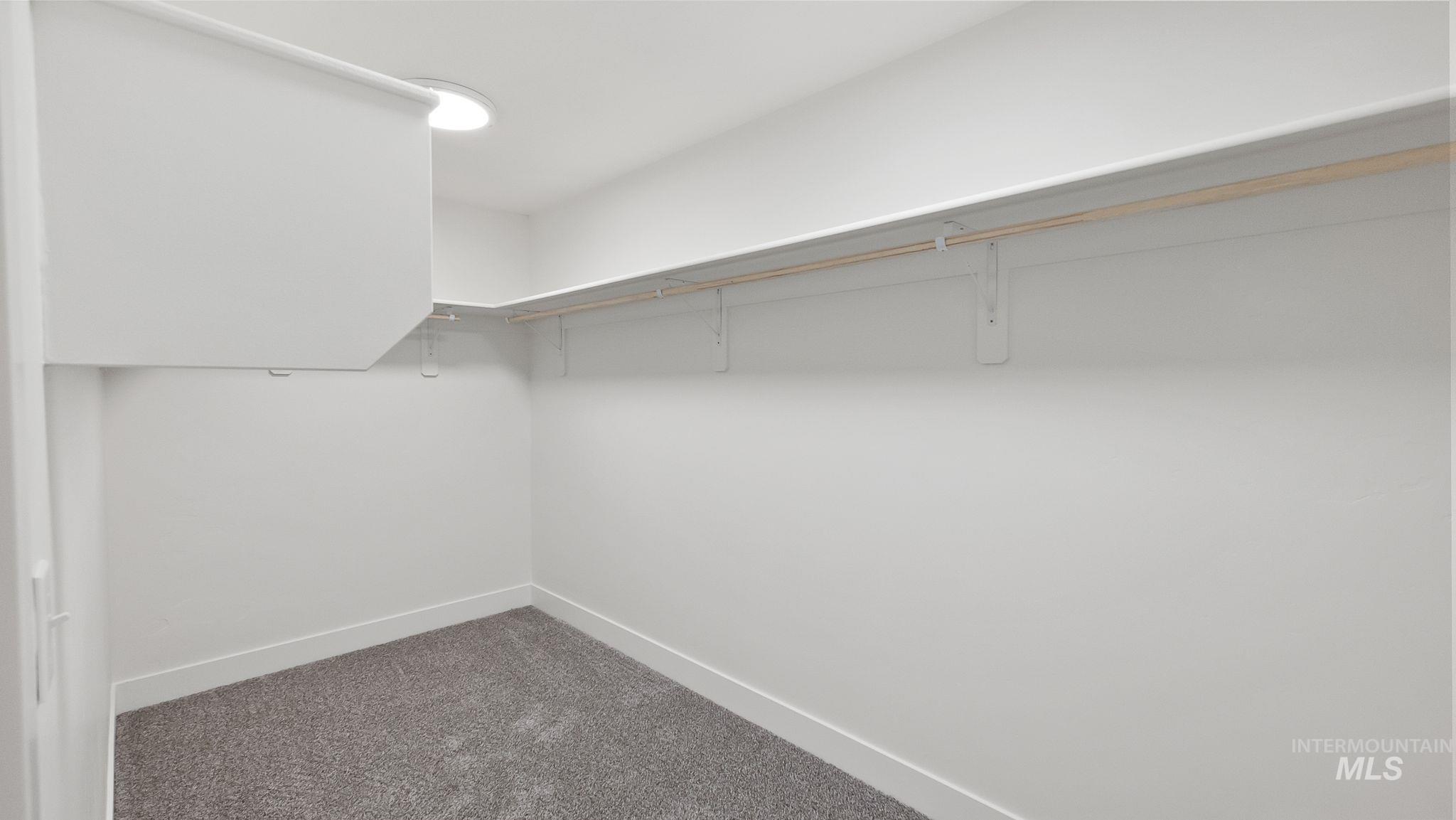 1440 Castle Way Emmett, ID 83617 - Photo 17 of 30 Walk in closet featuring dark colored carpet