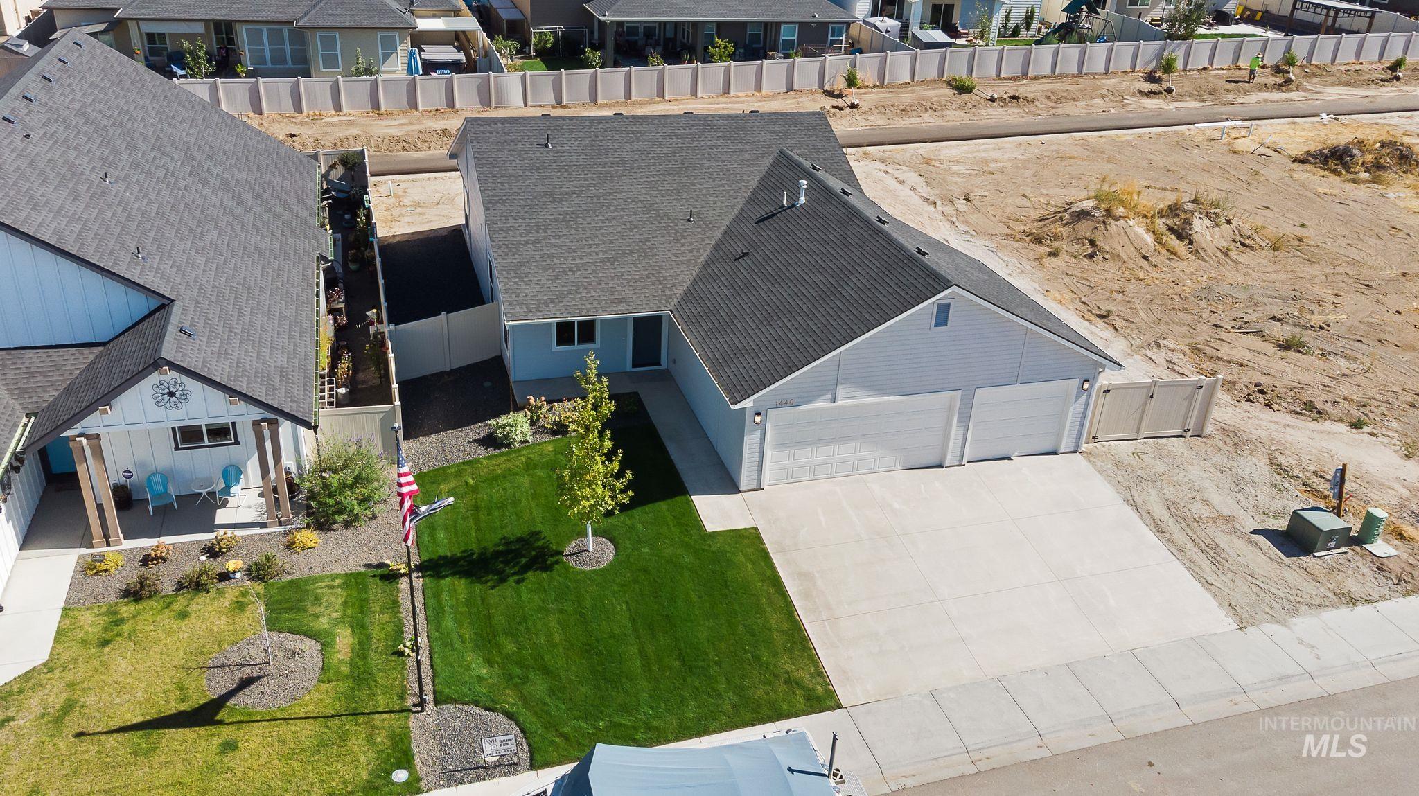 1440 Castle Way Emmett, ID 83617 - Photo 23 of 30 Aerial view of residential area