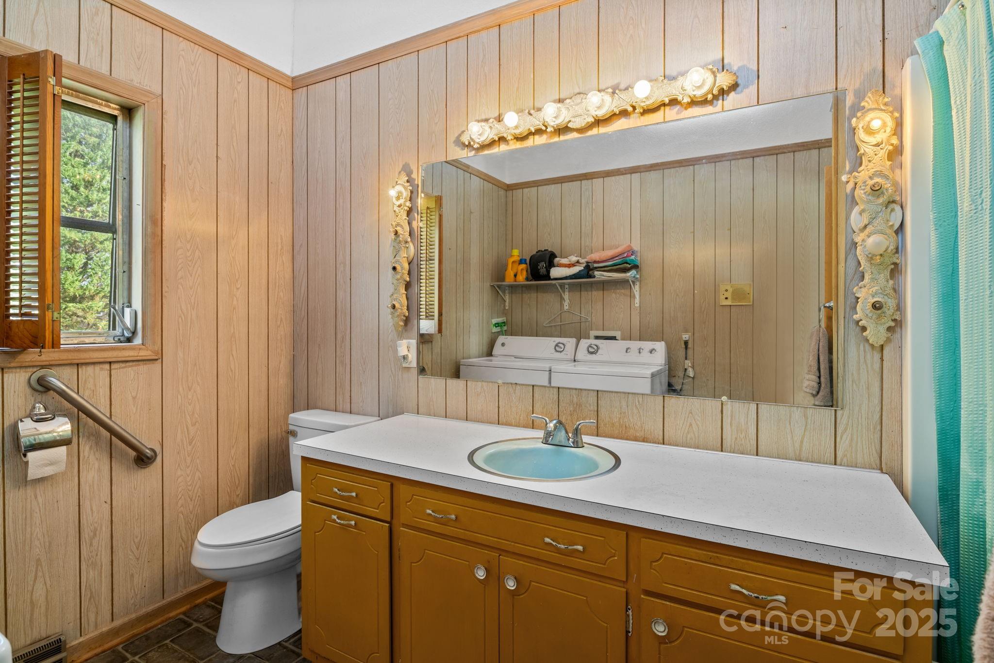 2988 Wesleyan Church Road Lincolnton, NC 28092 - Photo 11 of 24 a bathroom with a sink a toilet and shower