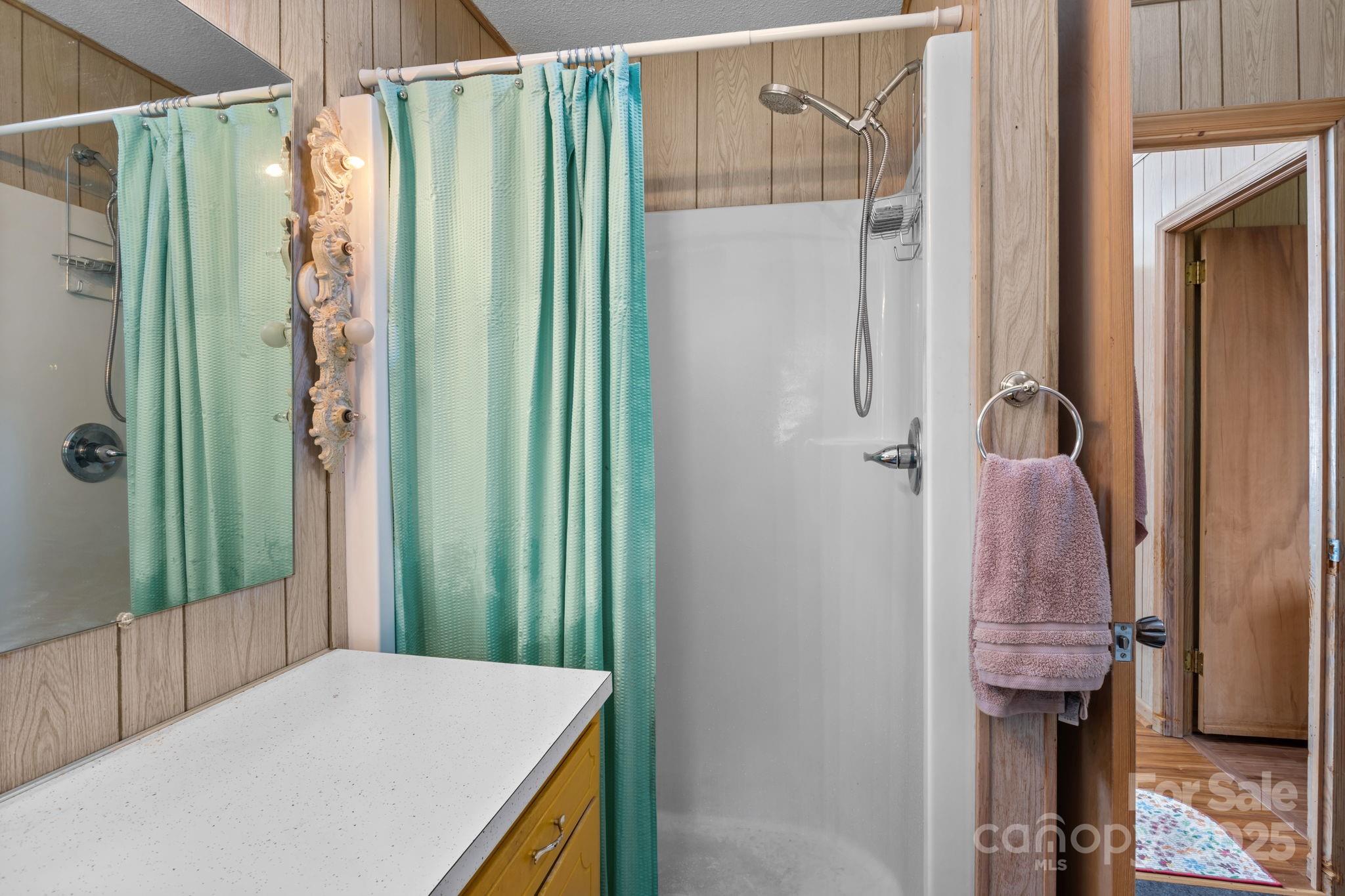 2988 Wesleyan Church Road Lincolnton, NC 28092 - Photo 12 of 24 a en suite bathroom with a shower and a sink