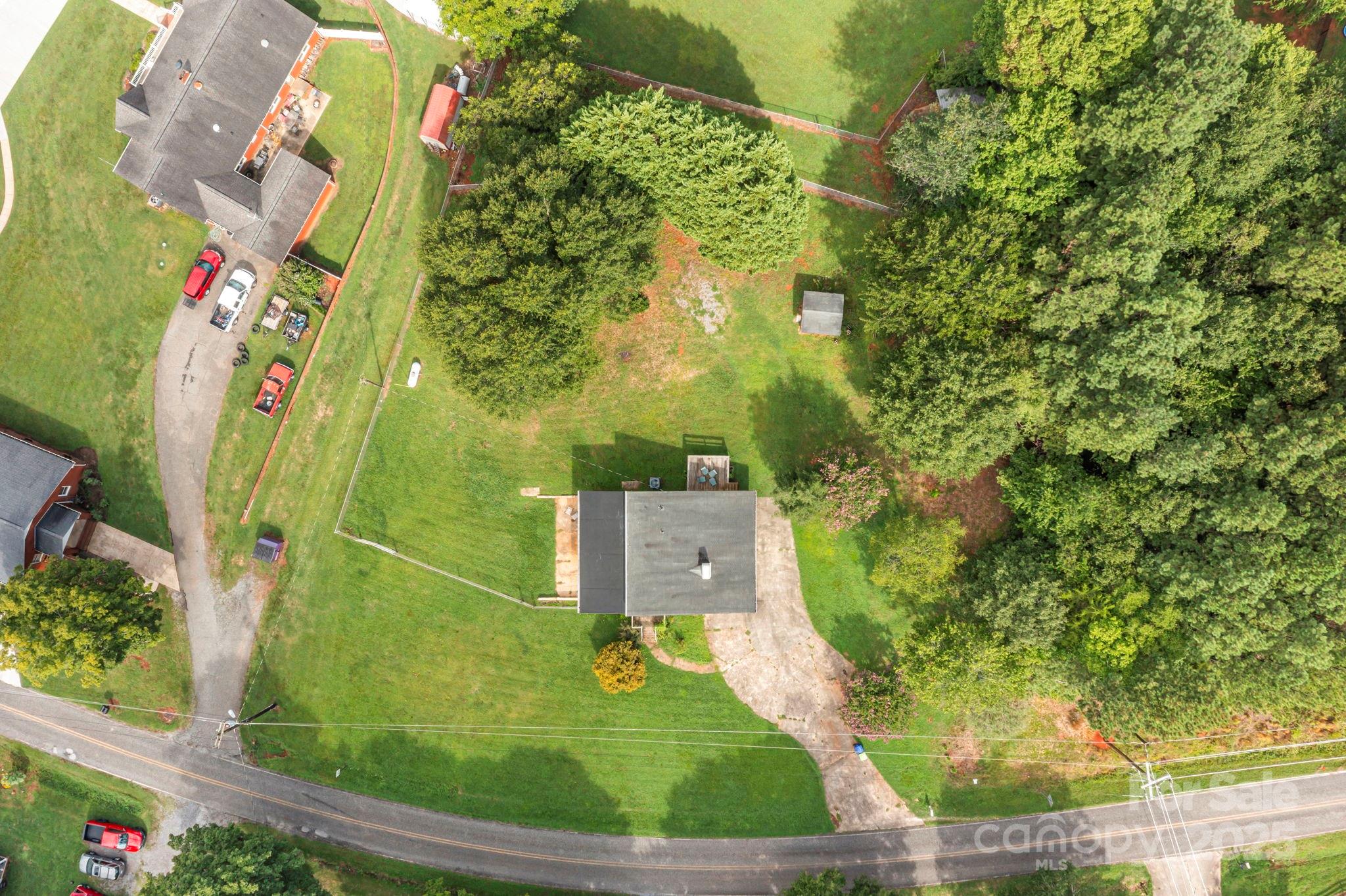 2988 Wesleyan Church Road Lincolnton, NC 28092 - Photo 23 of 24 an aerial view of a residential houses