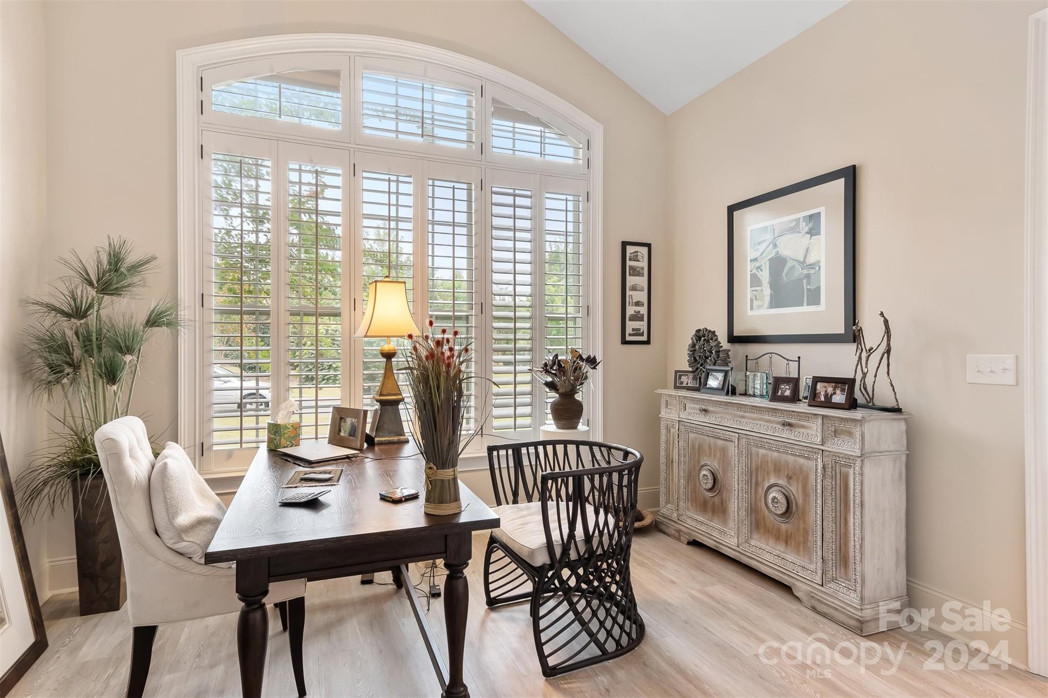 15608 Lake Ridge Road Charlotte, NC 28278 - Photo 14 of 37 a view of a dining room with furniture window and outside view