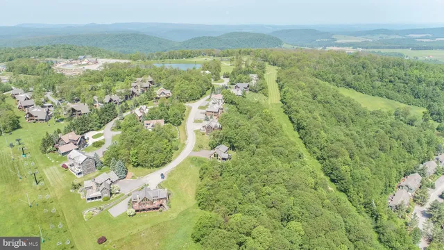 a view of a city with an ocean