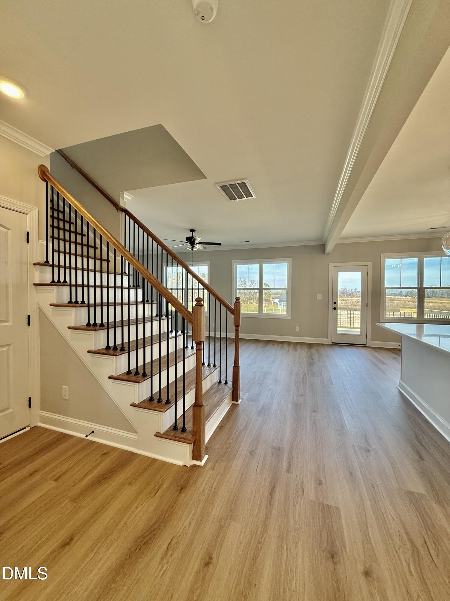6862 Fire Tower Road Spring Hope, NC 27882 - Photo 3 of 35 a view of entryway with wooden floor