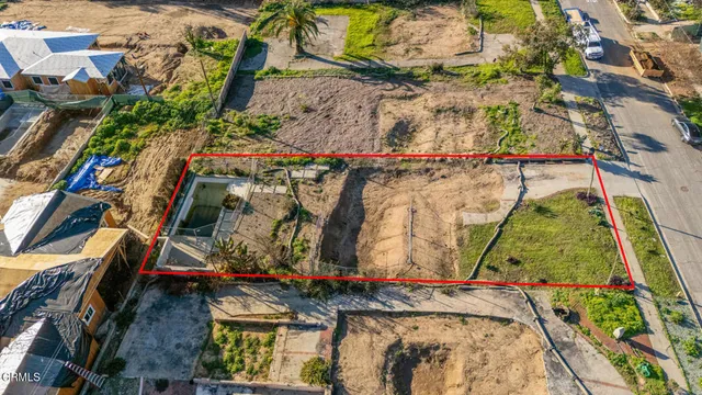 a backyard of a house