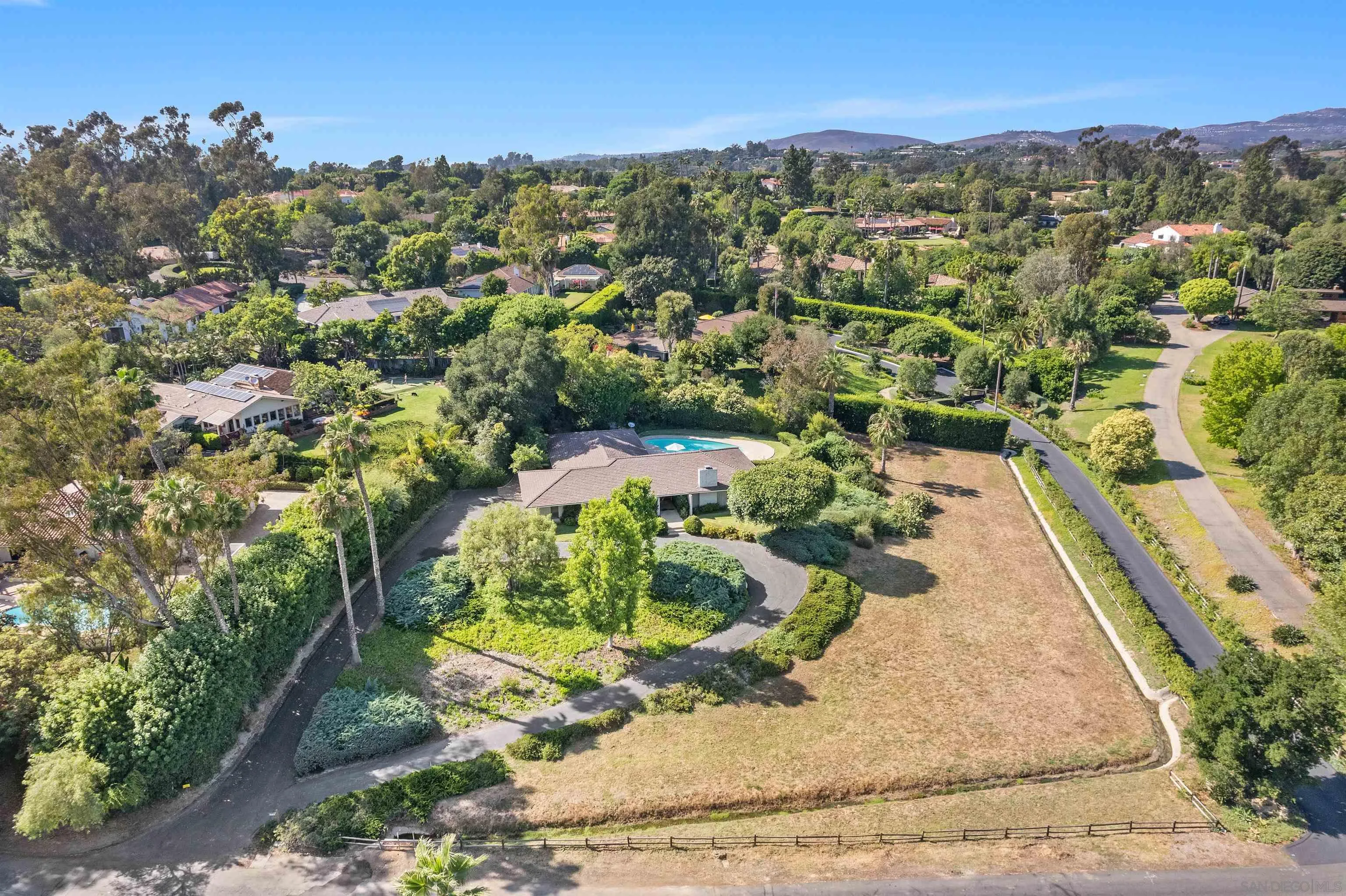 6350 Mimulus Rancho Santa Fe, CA 92067 - Photo 3 of 21 an aerial view of a house