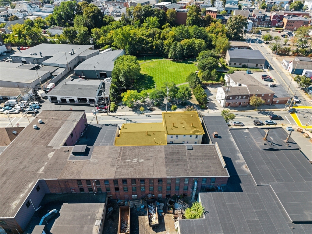 46-48 Walnut Street Peabody, MA 01960 - Photo 7 of 25 an aerial view of a house with a swimming pool