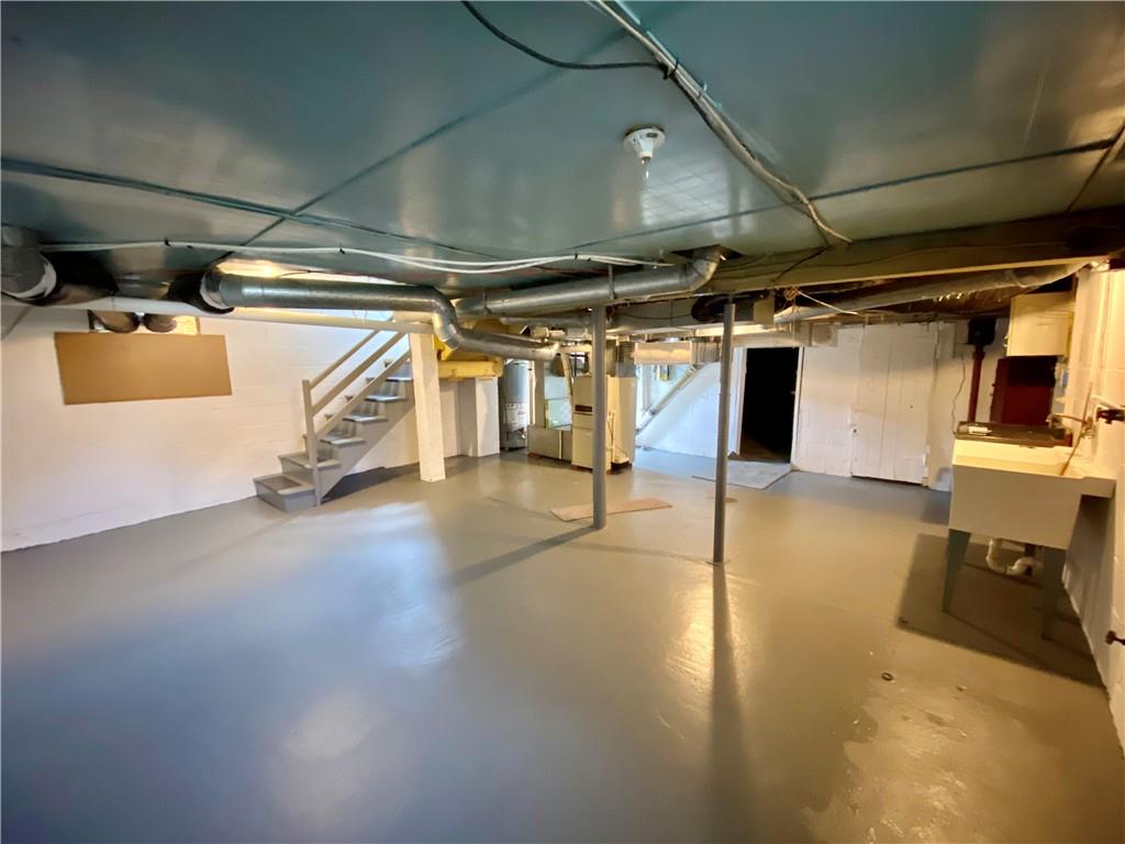 116 Nassau Street Uniontown, PA 15401 - Photo 20 of 25 a view of a garage with wooden floor