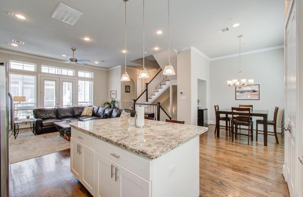 243 West 27th Street Houston, TX 77008 - Photo 9 of 31 a view of a kitchen and dining room