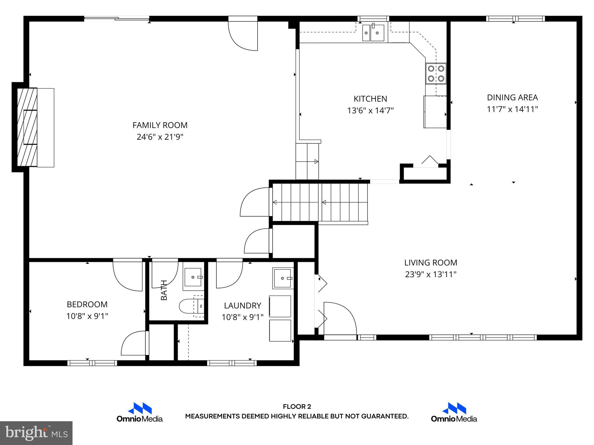 1703 Brickhouse Lane Fallston, MD 21047 - Photo 41 of 43 Main Level & Lower 1- floor plan