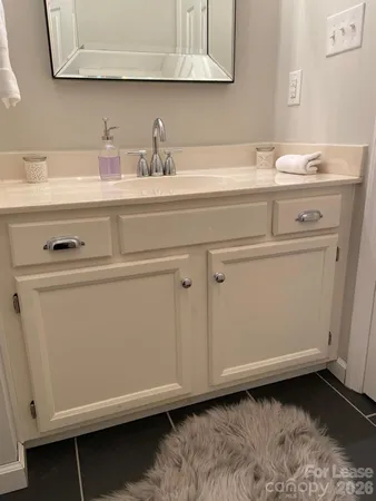 a close view of sink and tap
