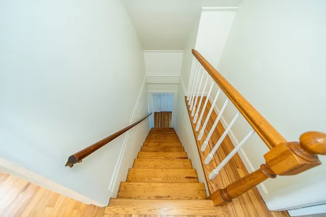 a view of wooden floor