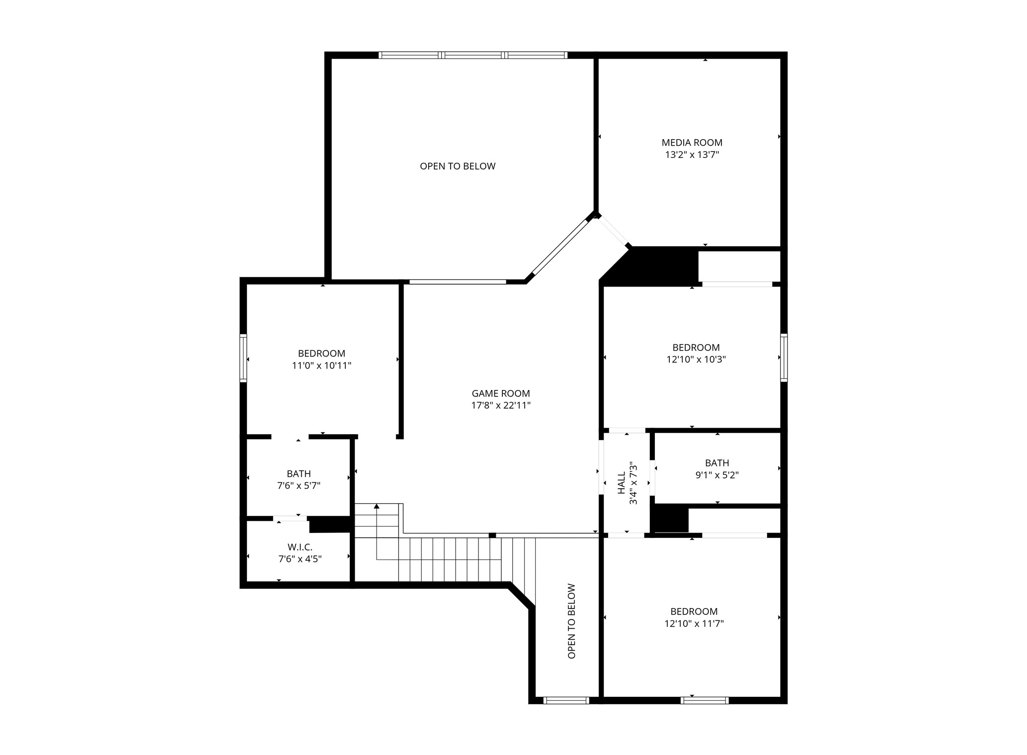 11734 Deepwater Ridge Way Cypress, TX 77433 - Photo 35 of 35 a picture of a floor plan