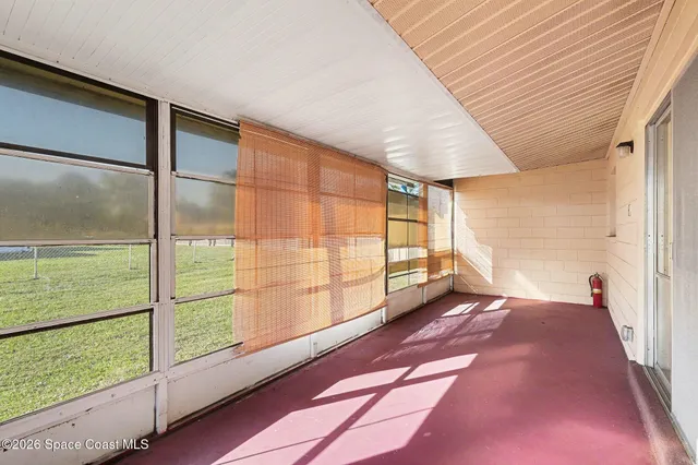 a view of front door