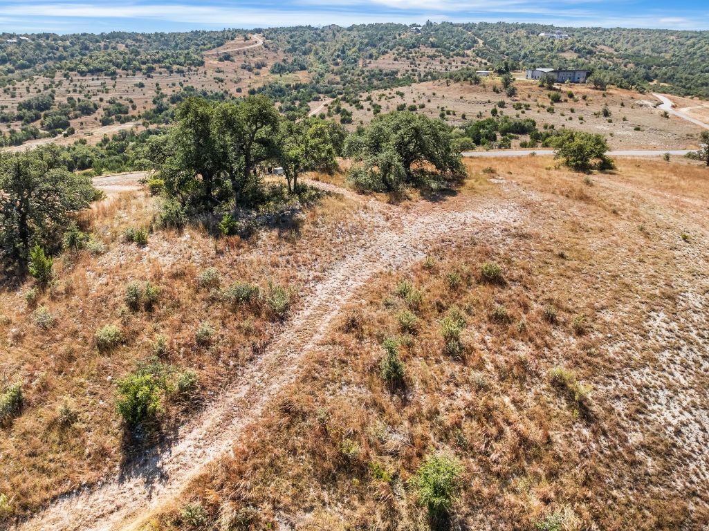 226 South Walnut Springs Road Johnson City, TX 78636 - Photo 6 of 26 an aerial view of residential houses with outdoor space