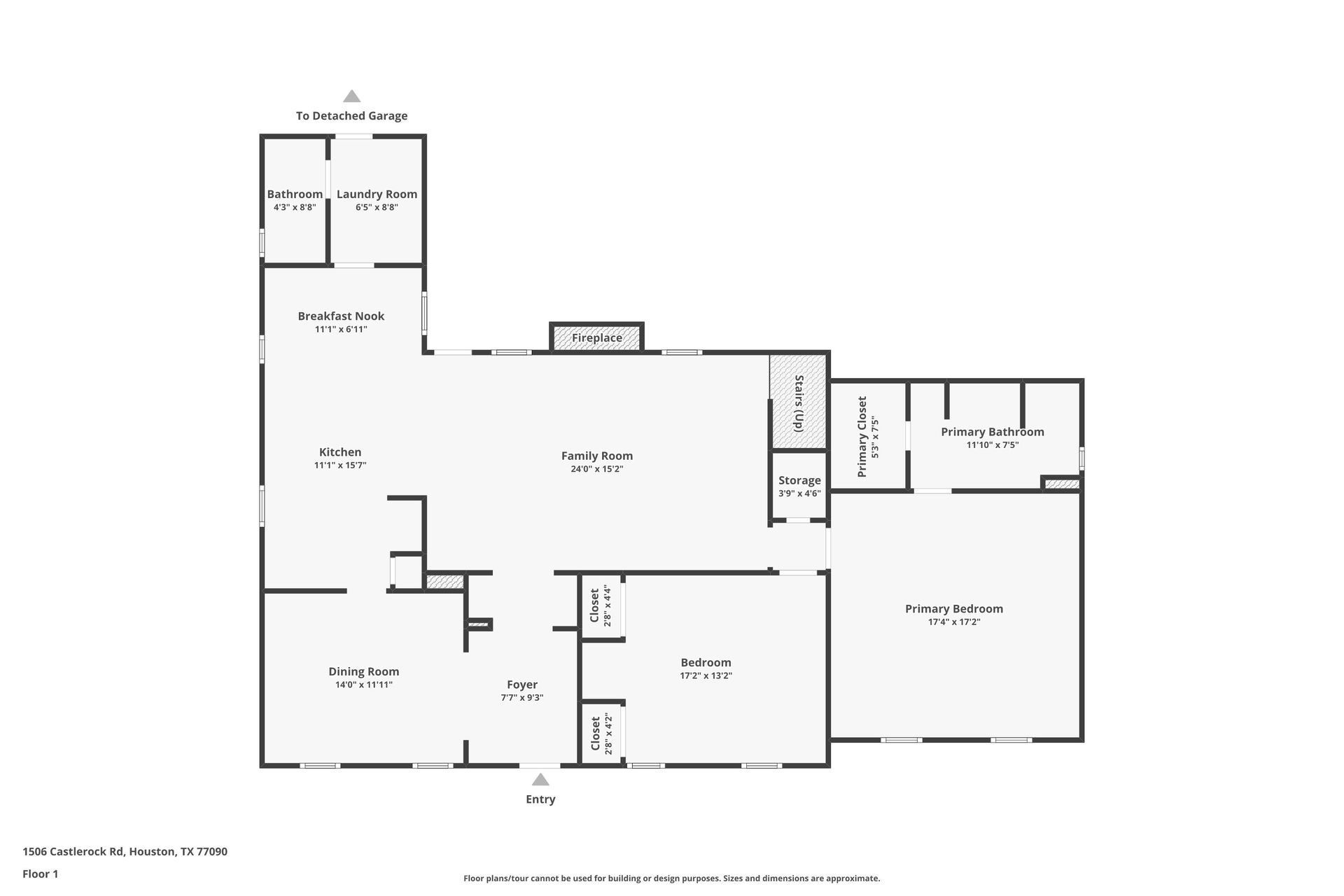 1506 Castlerock Road Houston, TX 77090 - Photo 22 of 23 a picture of a wall with a white wall