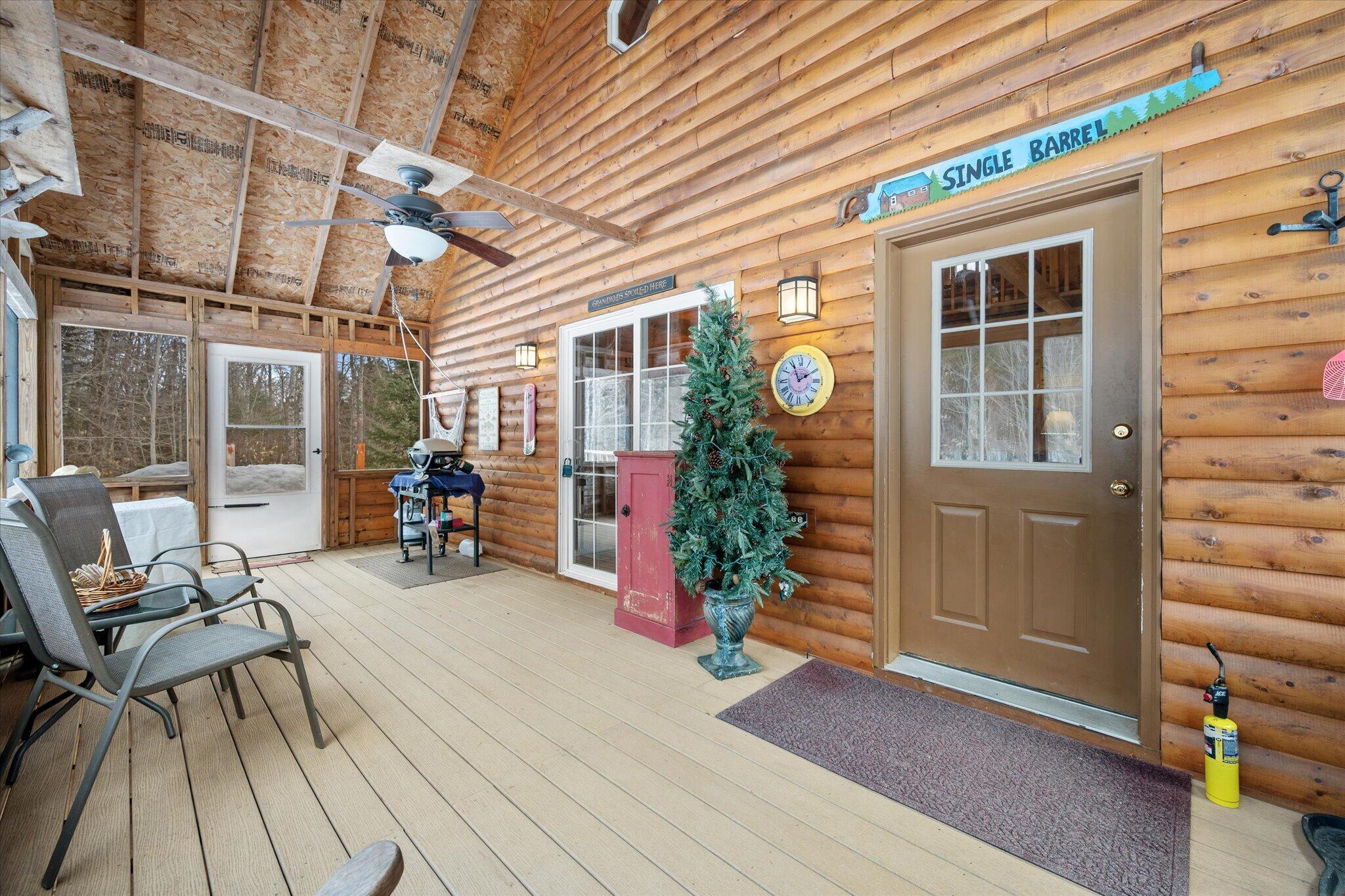 25 Wisdom Road Island Falls, ME 04747 - Photo 13 of 46 10-Screen Porch