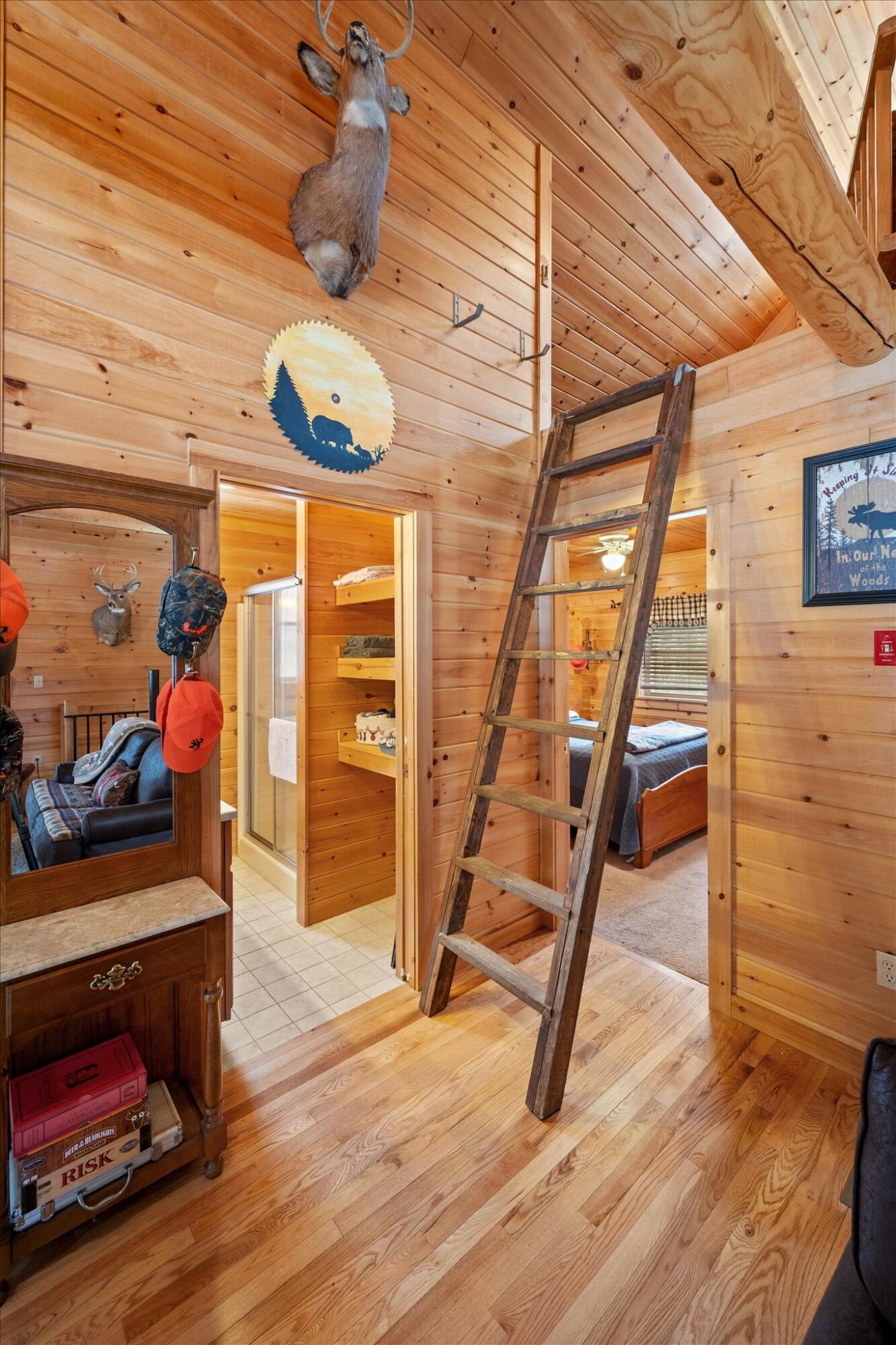 25 Wisdom Road Island Falls, ME 04747 - Photo 27 of 46 25-Loft Stairs