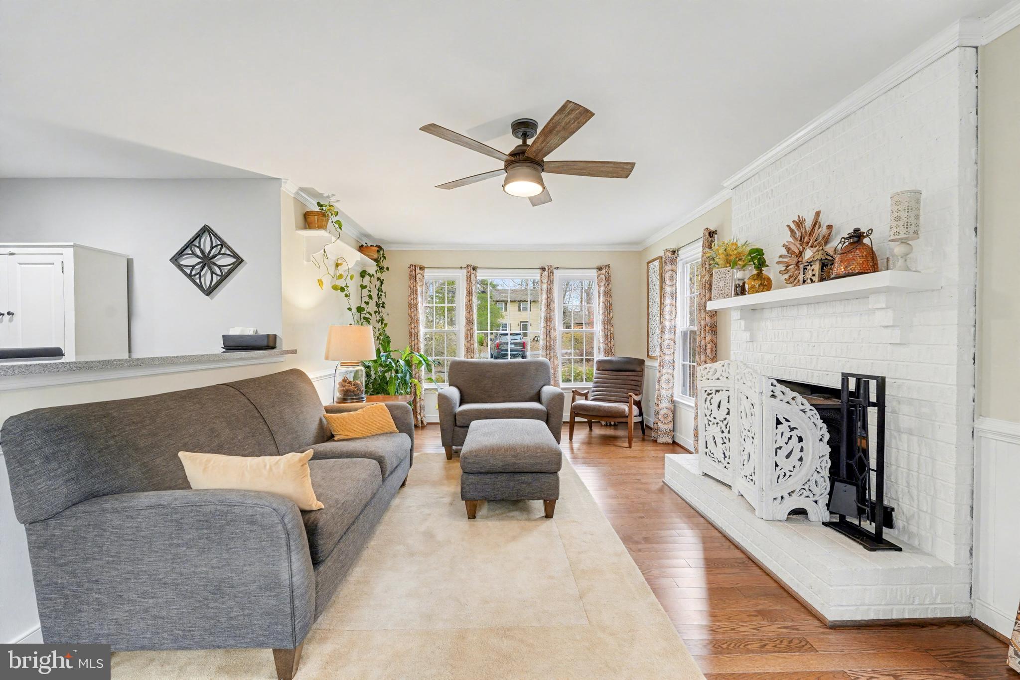 1114 John Paul Jones Drive Stafford, VA 22554 - Photo 17 of 74 a living room with furniture and a fireplace