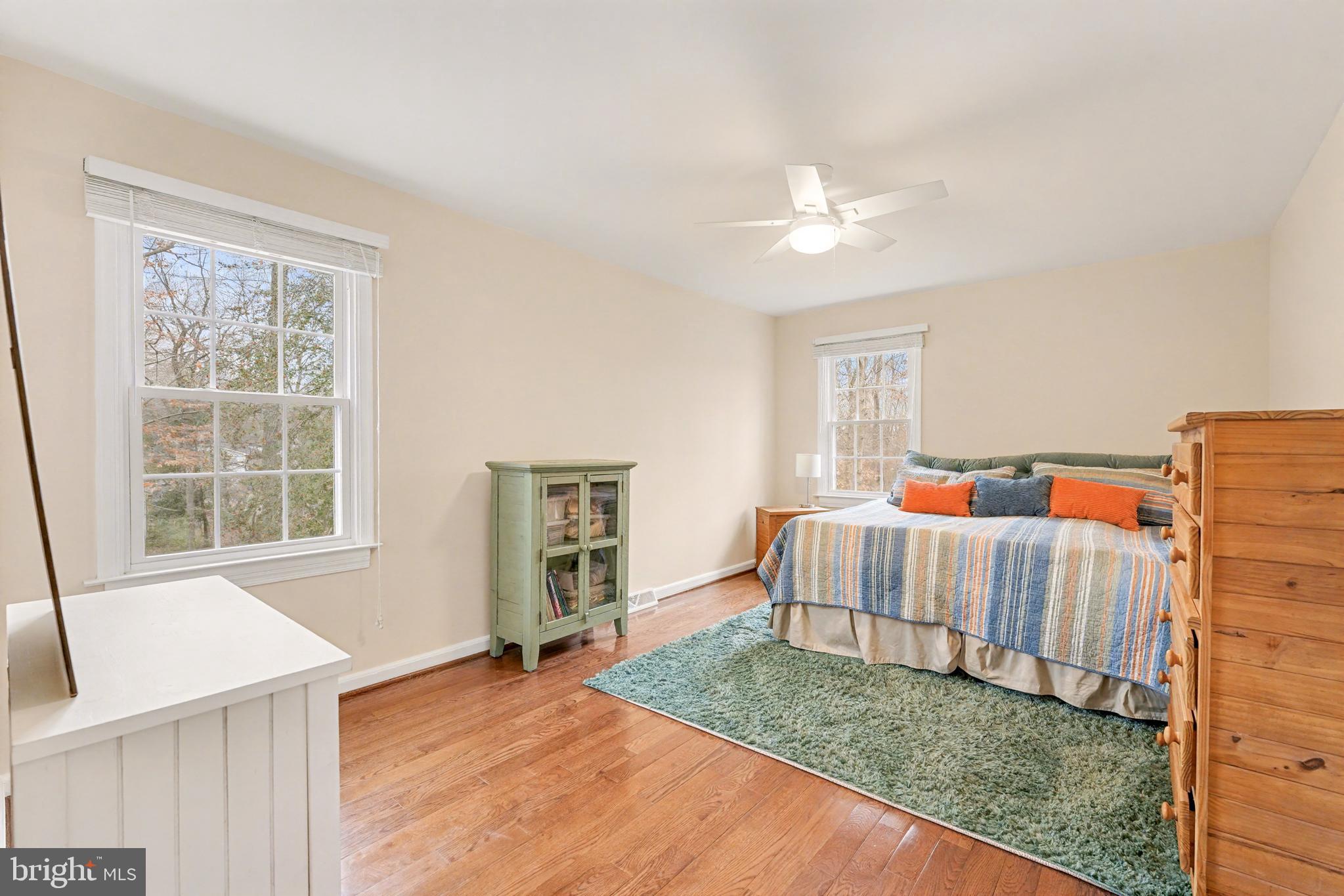 1114 John Paul Jones Drive Stafford, VA 22554 - Photo 27 of 74 Bedroom 3 w/Hardwood Floors & Ceiling Fan w/Light
