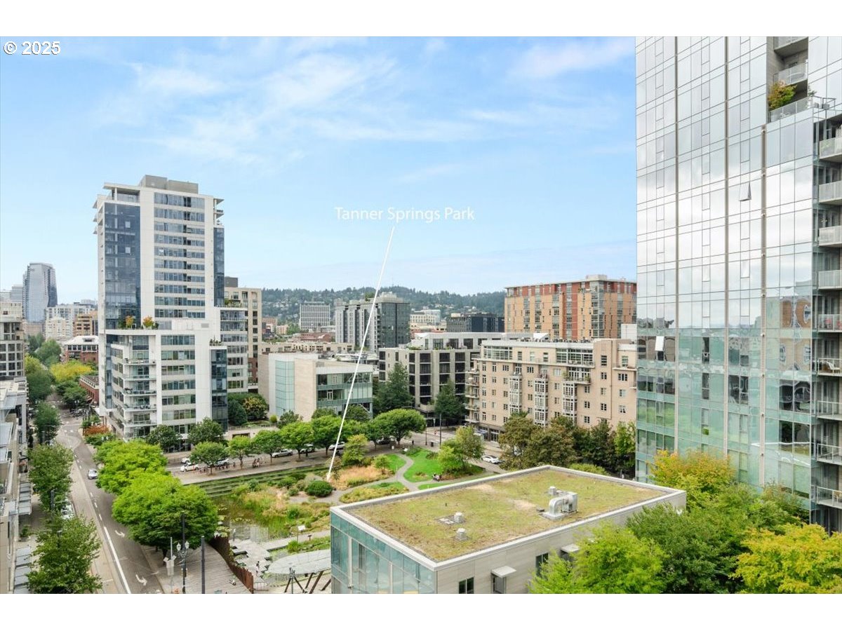 1255 Northwest 9th Avenue, Unit 910 Portland, OR 97209 - Photo 38 of 43 a view of a city with tall buildings