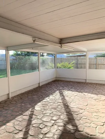 a view of empty room with window