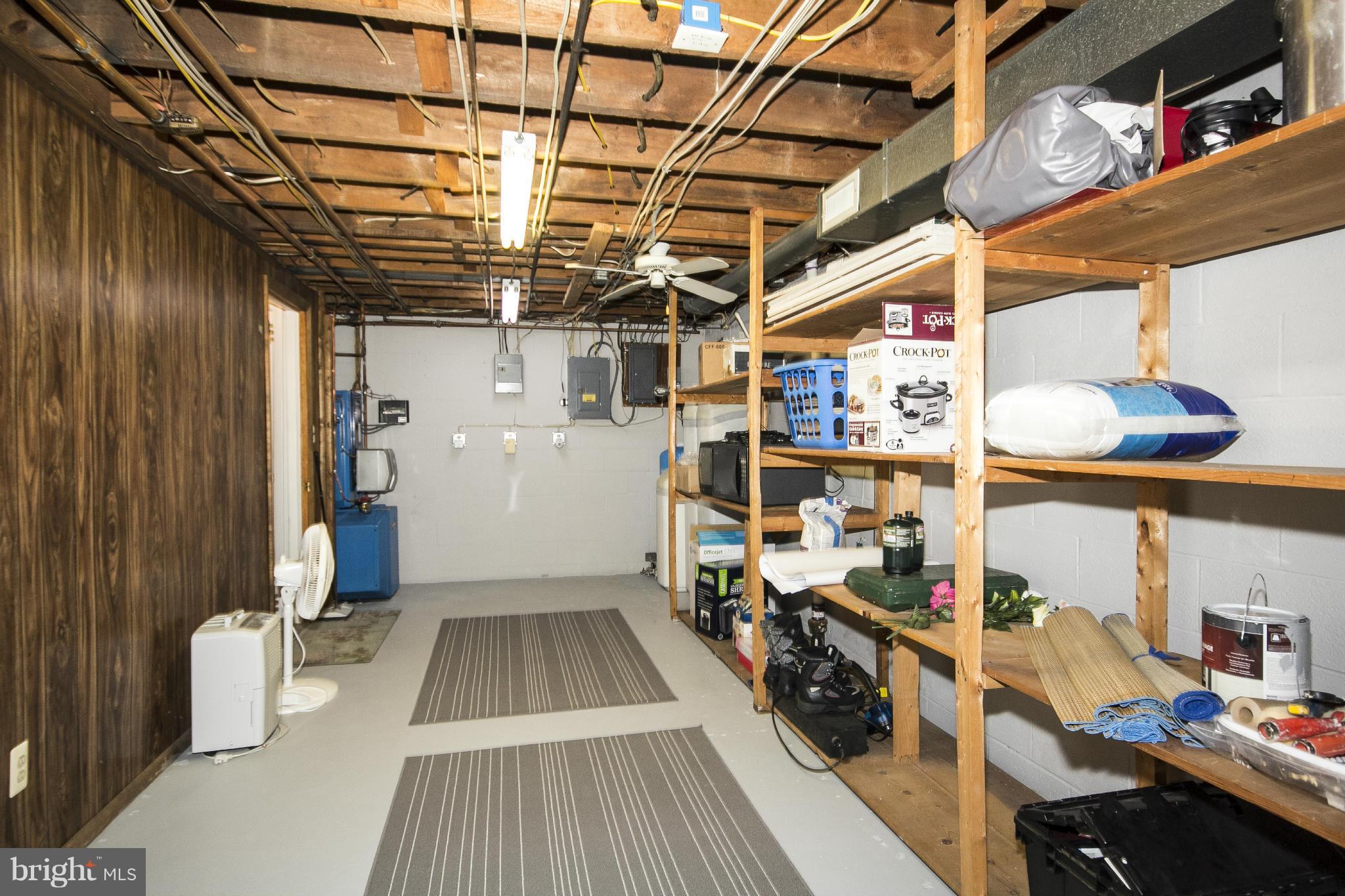 13726 Baldwin Mill Road Baldwin, MD 21013 - Photo 22 of 25 Basement Storage