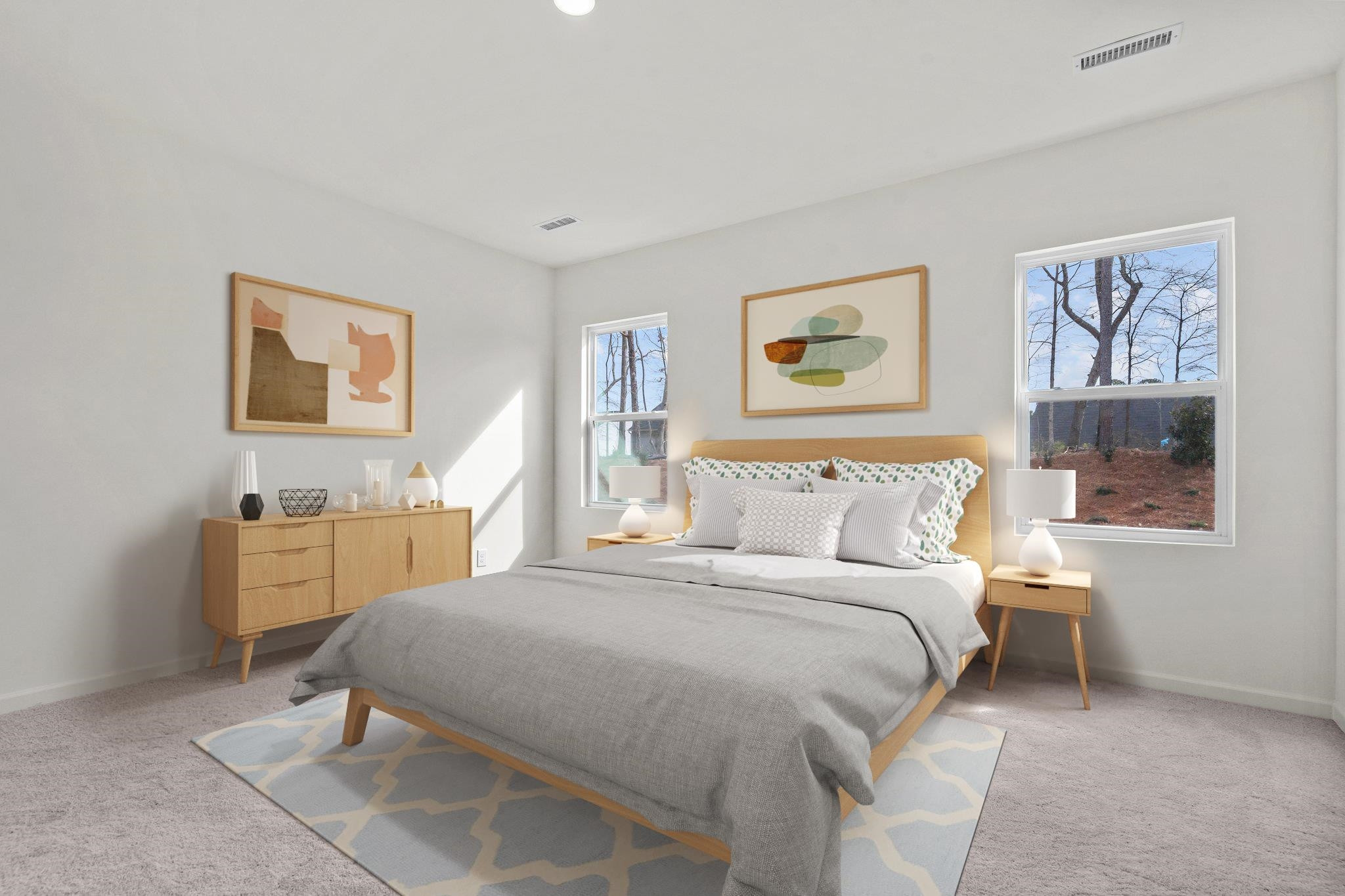 699 Cessna Drive Spring Hope, NC 27882 - Photo 13 of 29 a bedroom with a bed and a desk