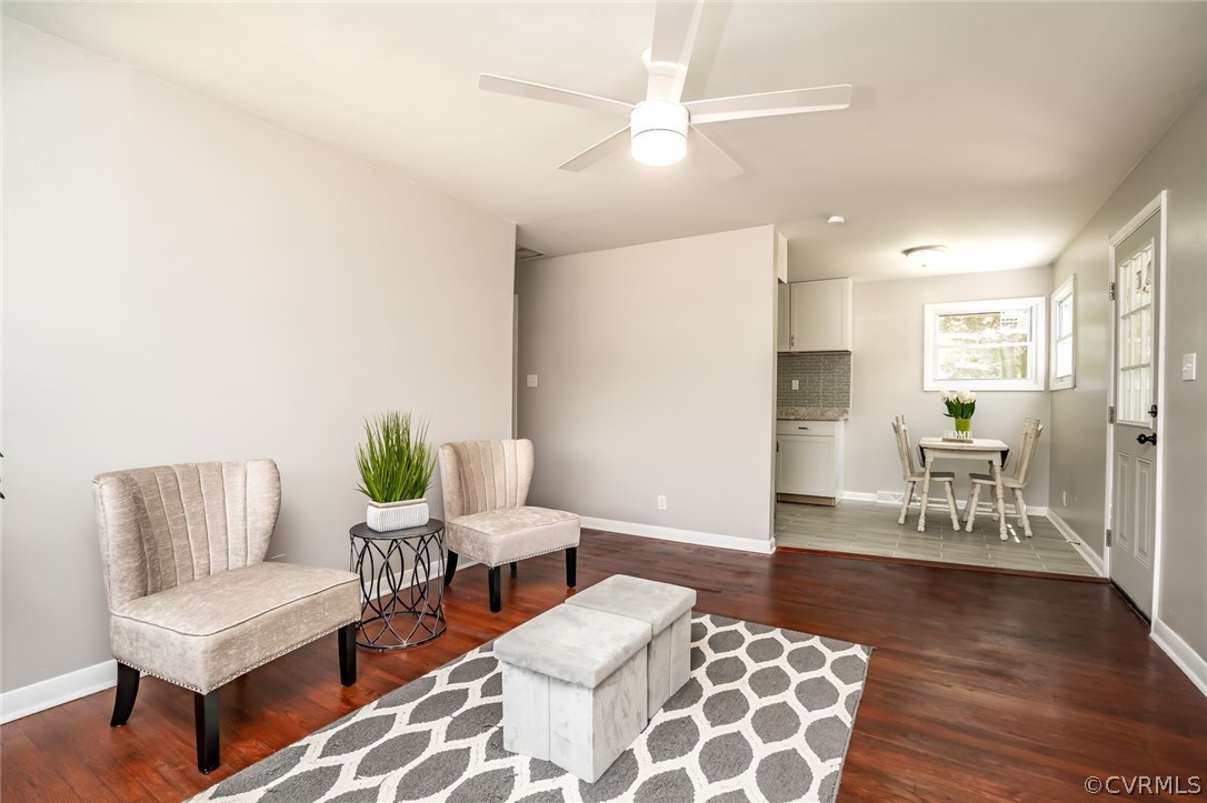 1603 Enon Church Road Chester, VA 23836 - Photo 32 of 32 Open concept floor plan ~ door to the right leads