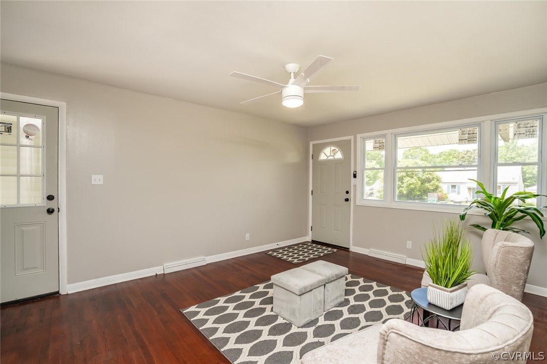 1603 Enon Church Road Chester, VA 23836 - Photo 7 of 32 Another view of the bright & airy living room