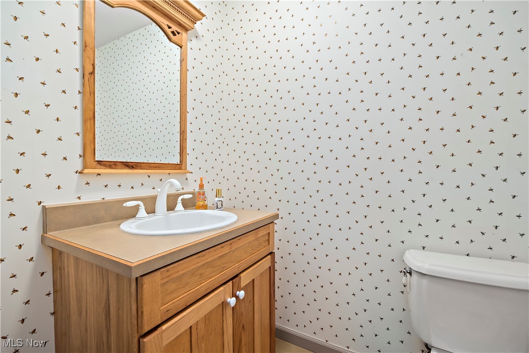 13901 Shaw Mill Road Milan, OH 44846 - Photo 17 of 42 Bathroom featuring toilet and vanity
