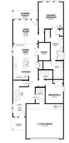 a picture of a floor plan